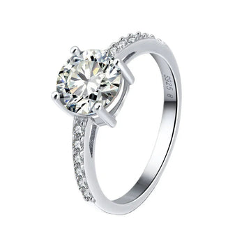 Celestia Solitaire Ring -Eterna Gleam