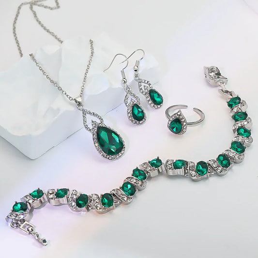 Emerald Halo Set - Eterna Gleam