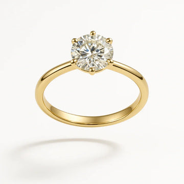 Alurea Solitaire Ring - Eterna Gleam